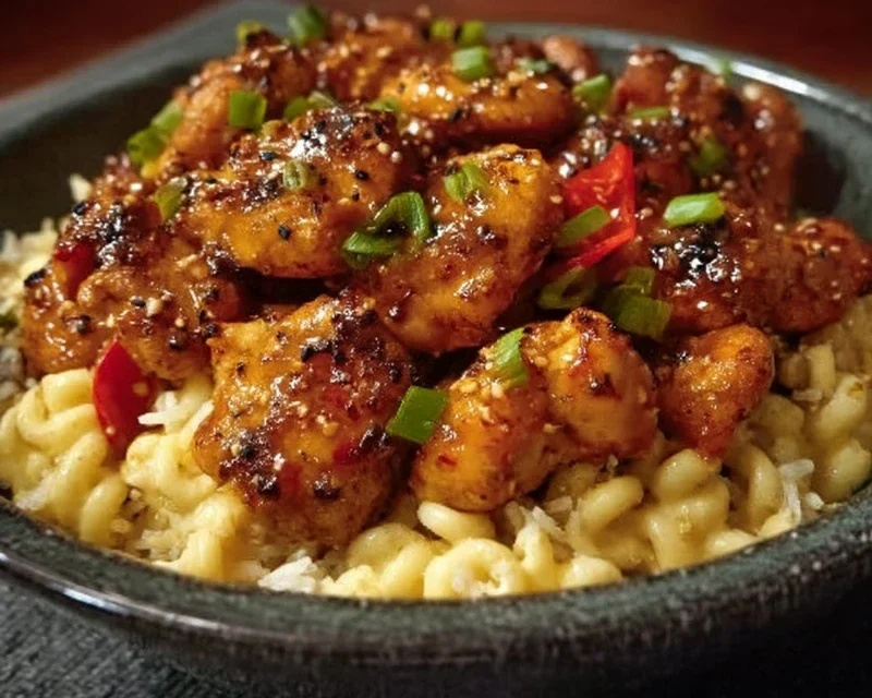 Sweet and Spicy Honey Pepper Chicken