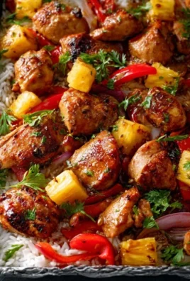 Hawaiian Chicken Sheet Pan