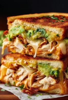 Chicken Avocado Melt Sandwich