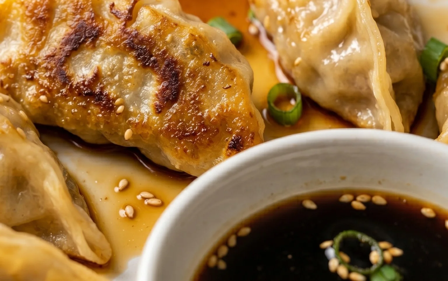 Chicken Potstickers (Pan Fried Dumplings)