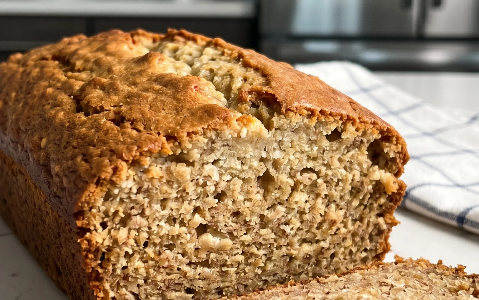 Cottage Cheese Banana Bread