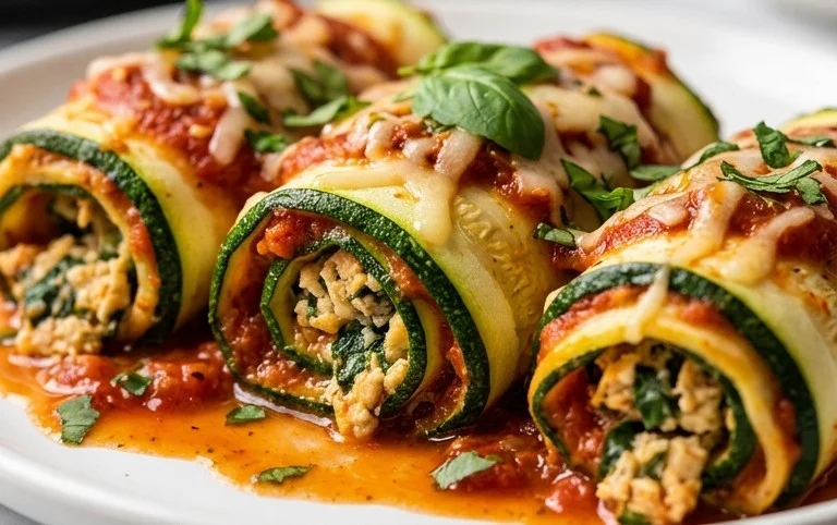 Vegan Zucchini Rollatini