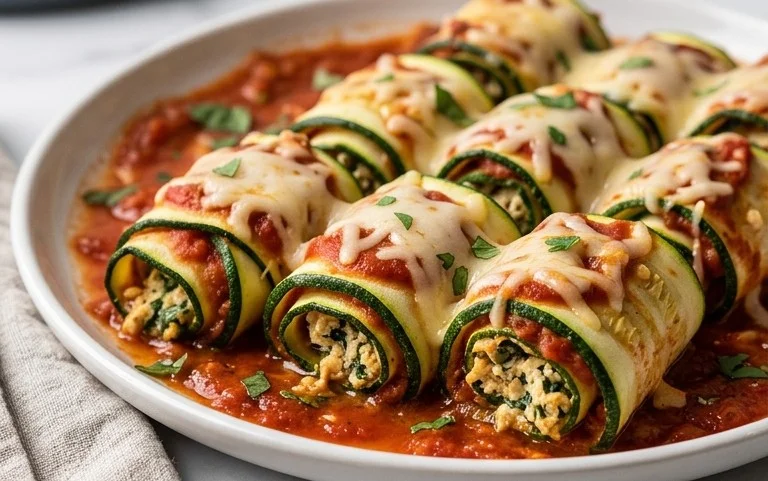 Vegan Zucchini Rollatini
