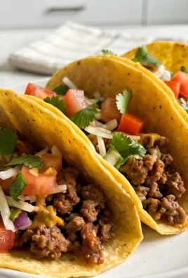 Crispy Ground Beef Tacos