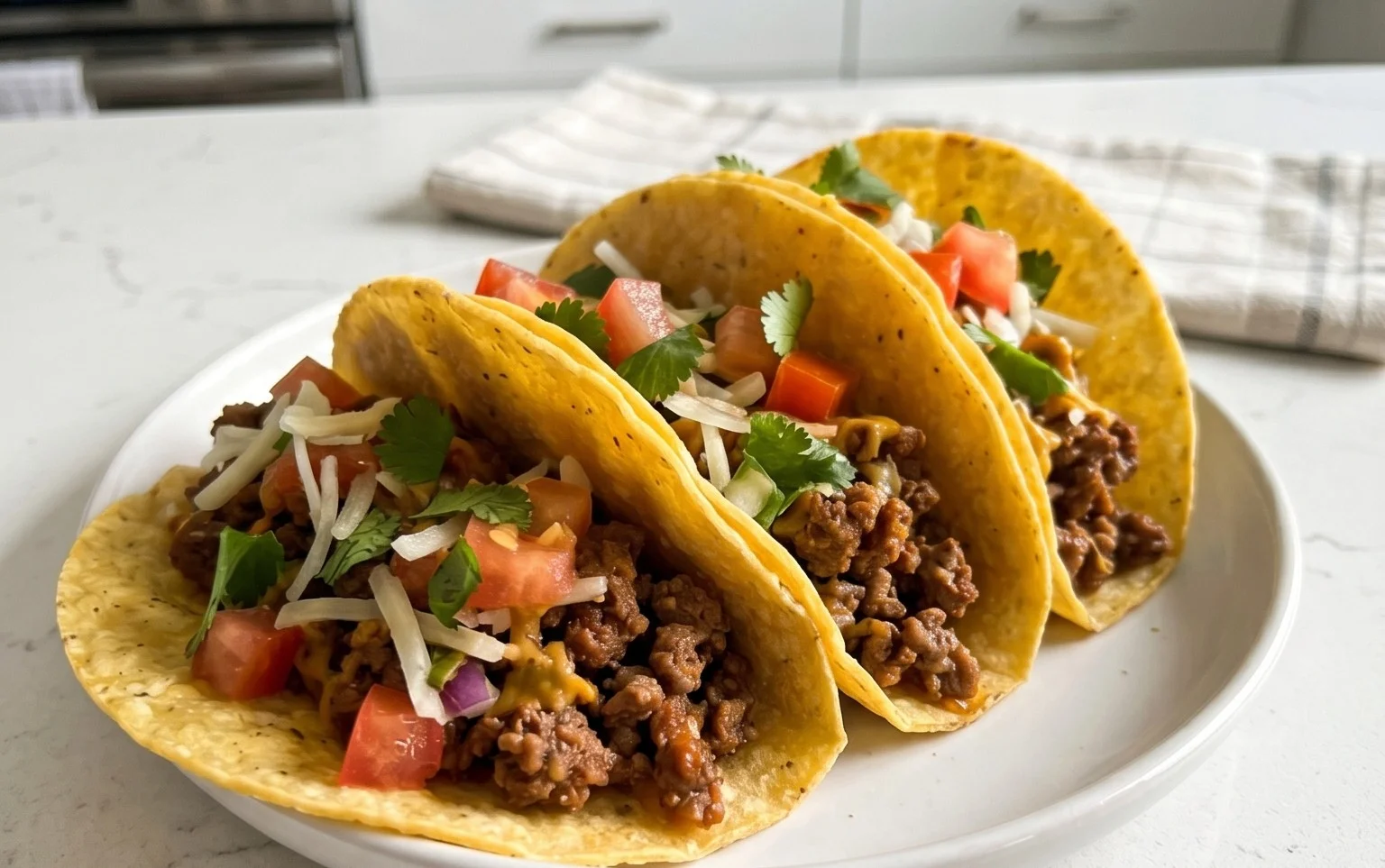 Crispy Ground Beef Tacos