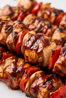 Mexican Barbecue Chicken Skewers