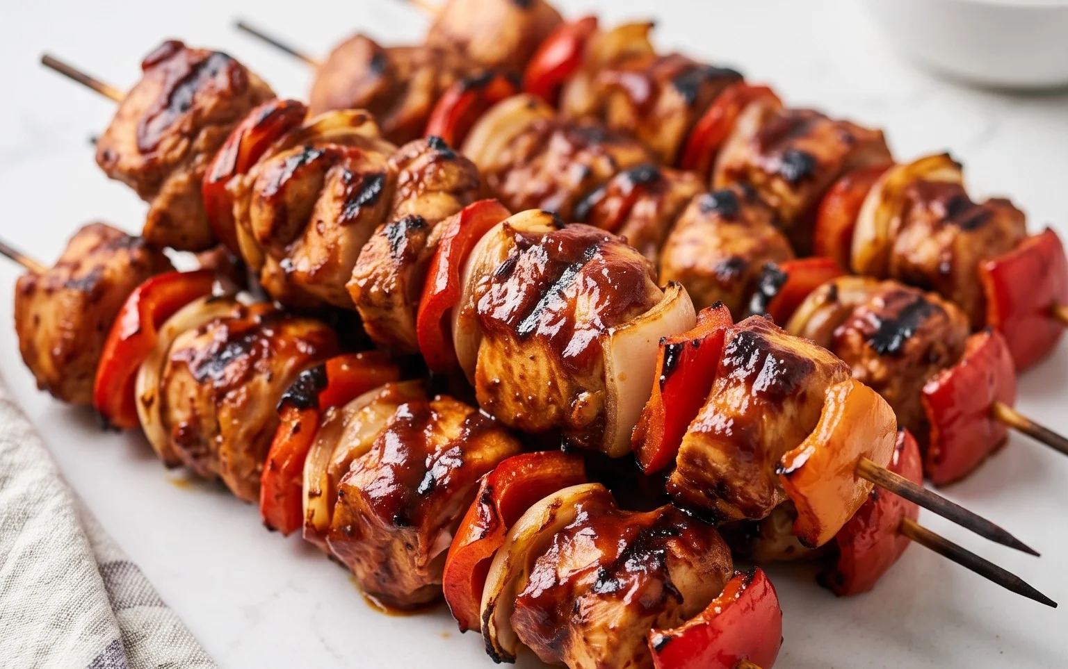 Mexican Barbecue Chicken Skewers