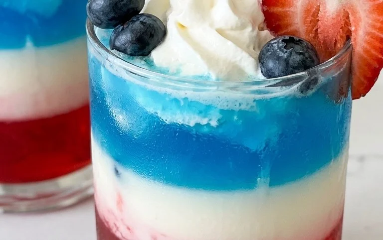 July 4th Layered Drinks Recipe