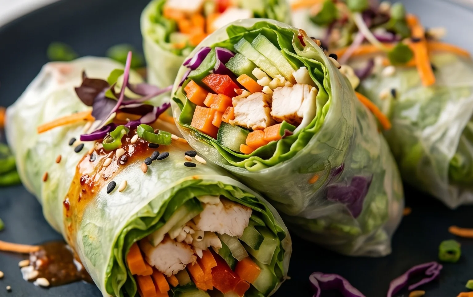 Lettuce Wrap Summer Rolls