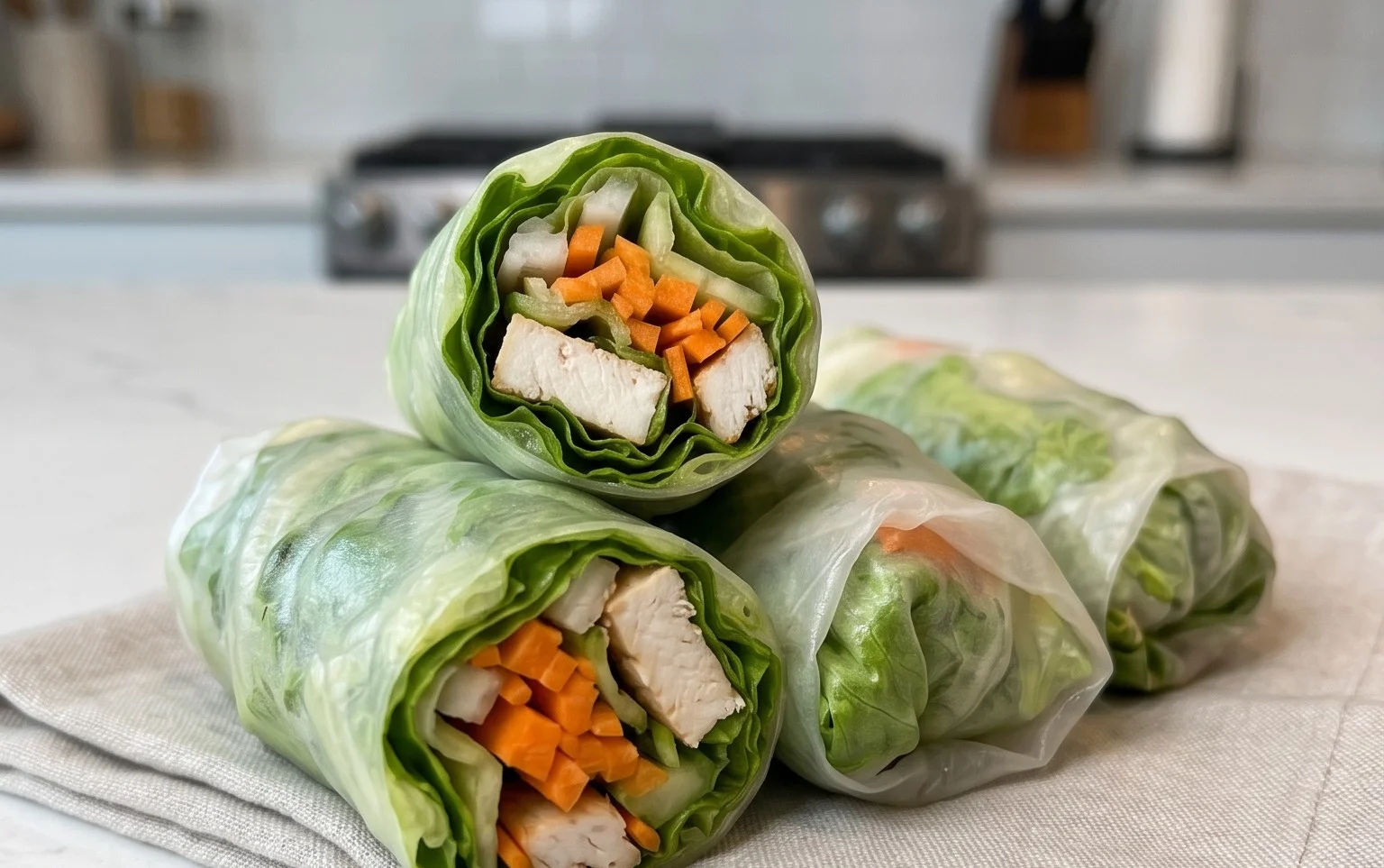 Lettuce Wrap Summer Rolls