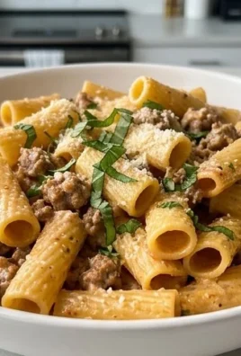 Creamy Sausage Rigatoni (One-Pan, 30-Minute Meal)