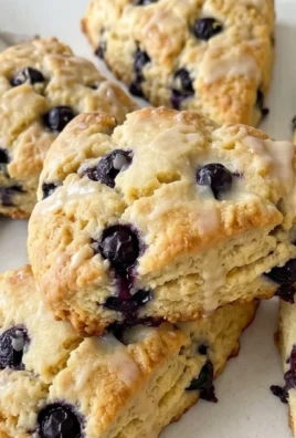 Almond Flour Lemon Blueberry Scones