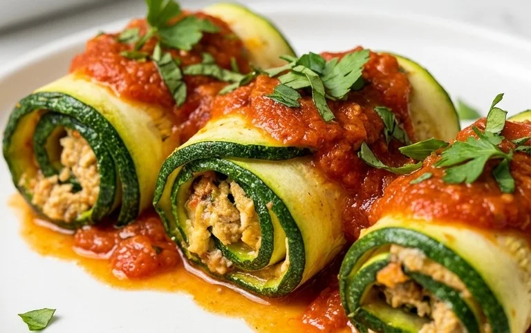 Vegan Zucchini Rollatini