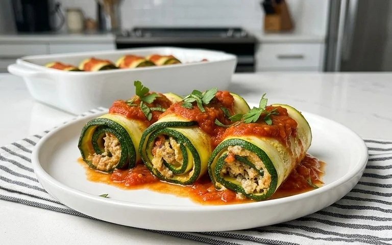 Vegan Zucchini Rollatini