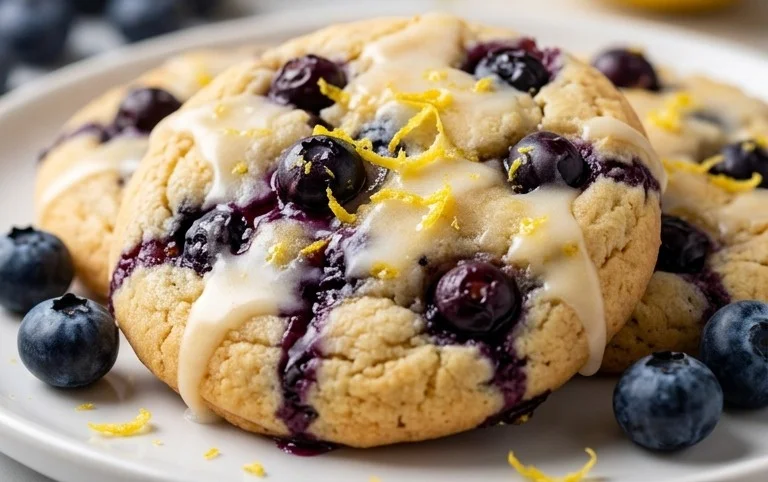 Lemon Blueberry Cookies Recipe