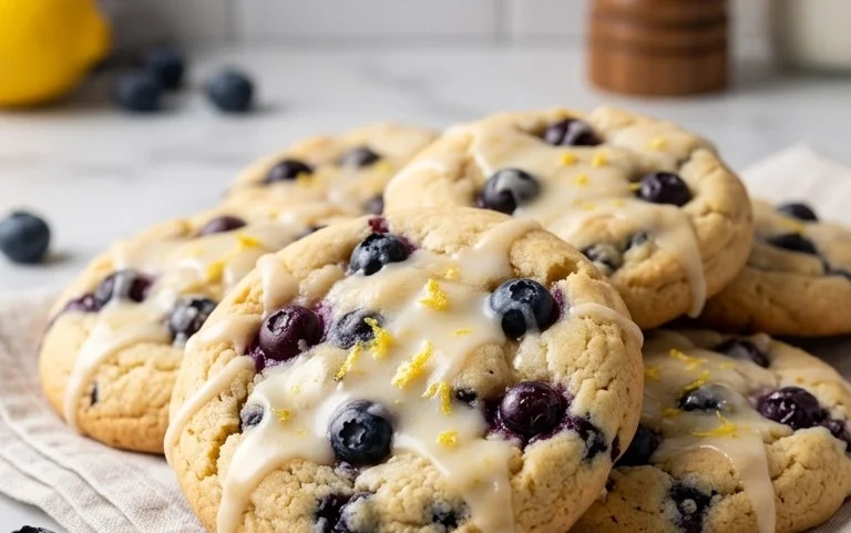 Lemon Blueberry Cookies Recipe
