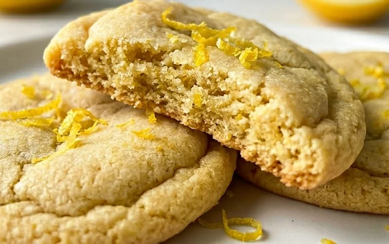 Soft & Chewy Lemon Cookies