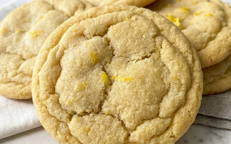 Soft & Chewy Lemon Cookies