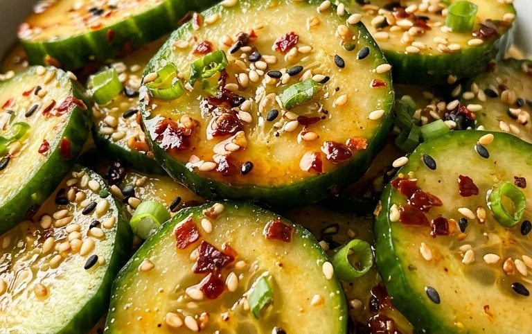 Spicy Asian Cucumber Salad