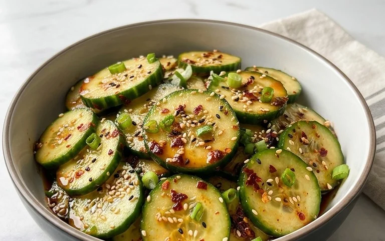 Spicy Asian Cucumber Salad