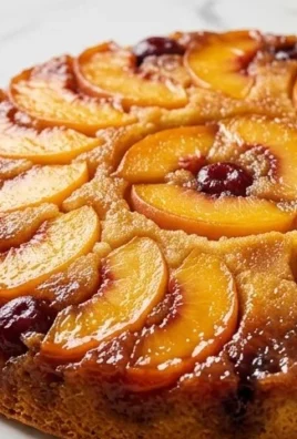 Peach Upside-Down Cake Recipe