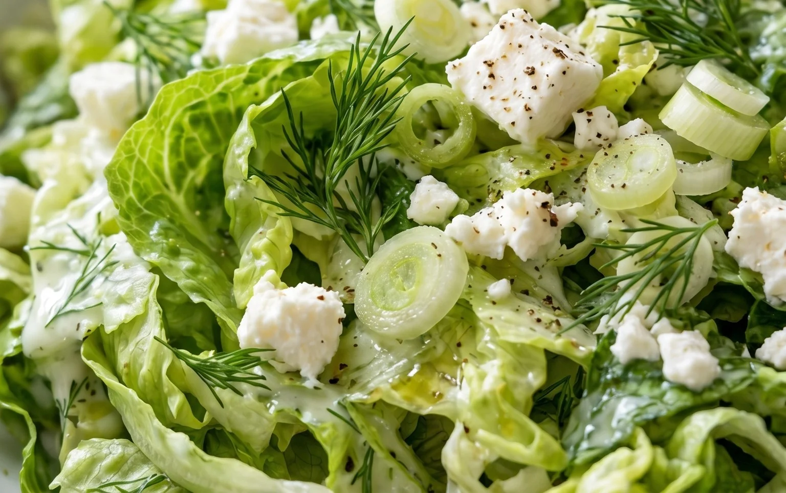 Maroulosalata (Greek Lettuce Salad)