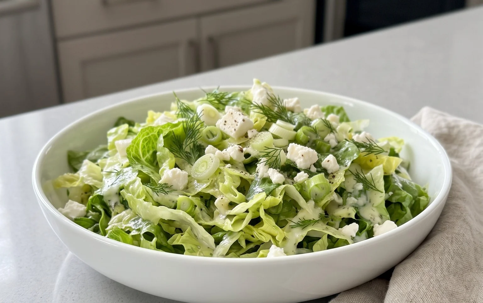 Maroulosalata (Greek Lettuce Salad)