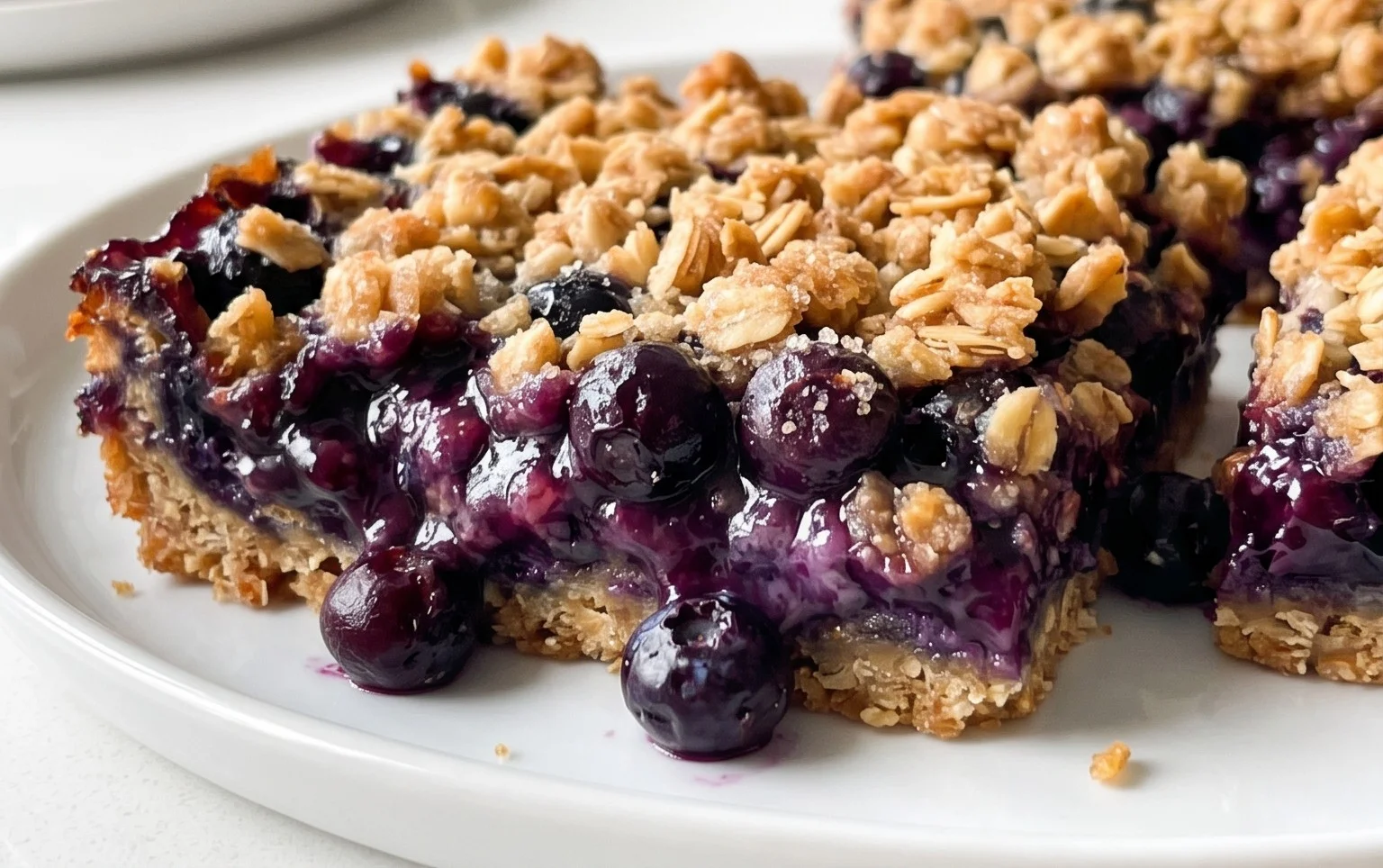 Blueberry Oatmeal Bars
