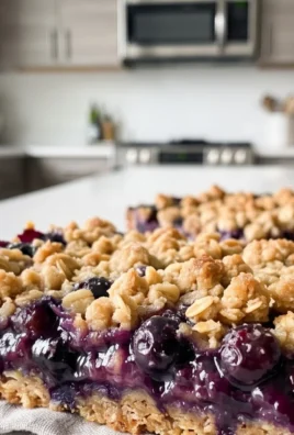Blueberry Oatmeal Bars