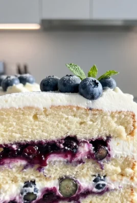 Nova Scotia Blueberry Cream Cake