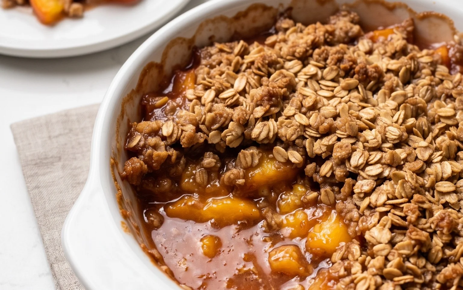 Peach Crisp