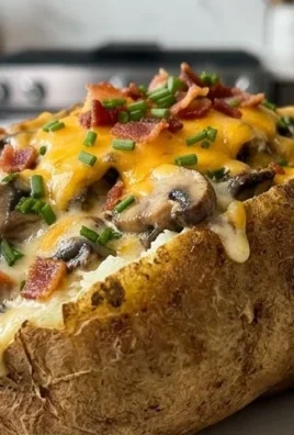 The Ultimate Stuffed Baked Potatoes with Mushrooms