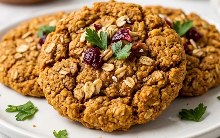 Sweet Potato Oatmeal Cookies