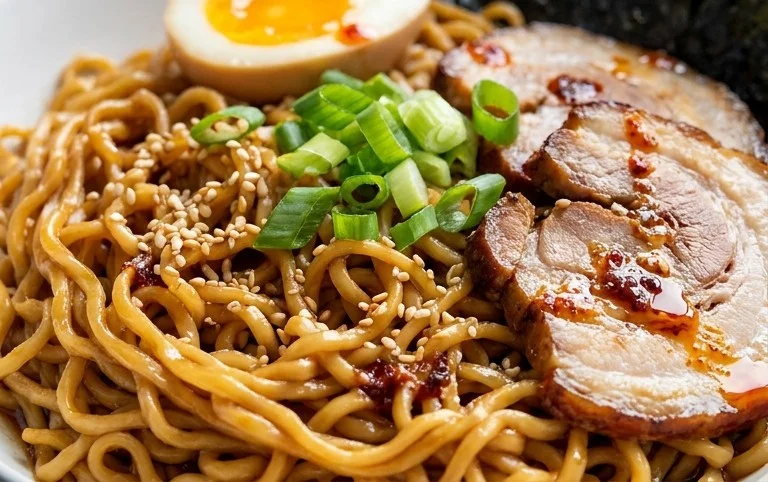 Easy Saucy Ramen Noodles