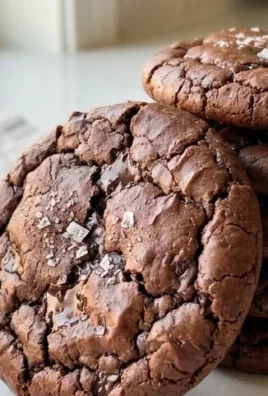 Salted Brownie Cookies