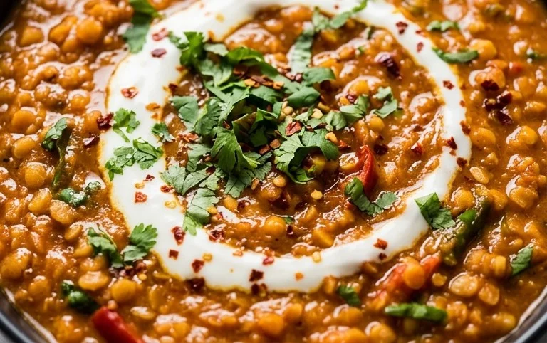 Spicy Red Lentil Curry