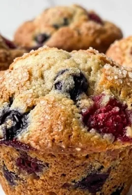 Bakery Style Mixed Berry Muffins | with Frozen Berries