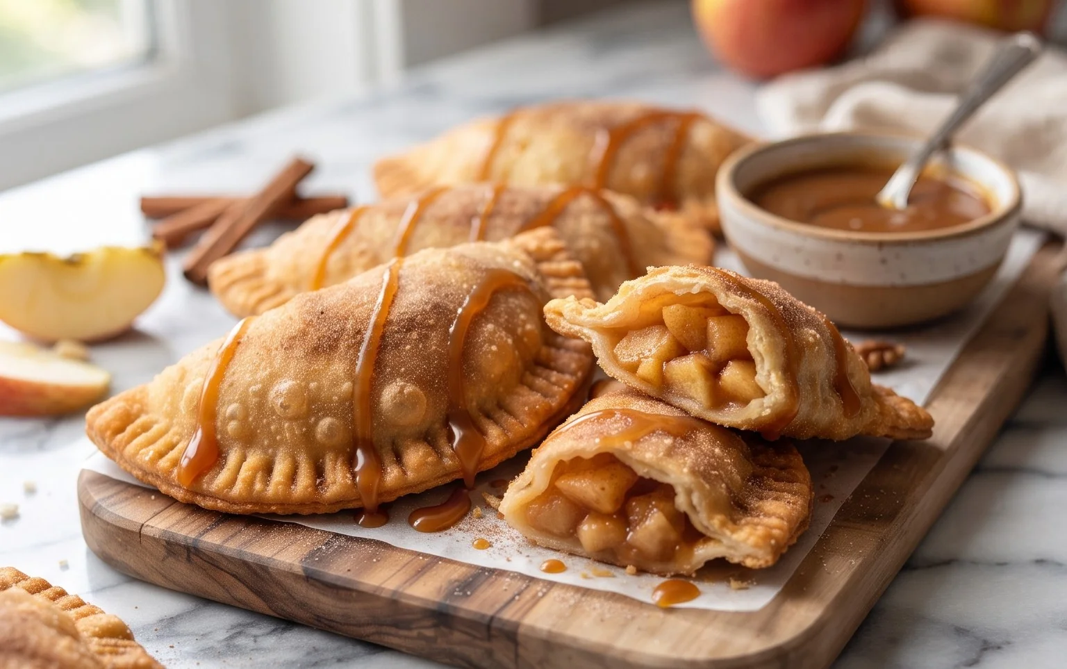 Caramel Apple Empanadas