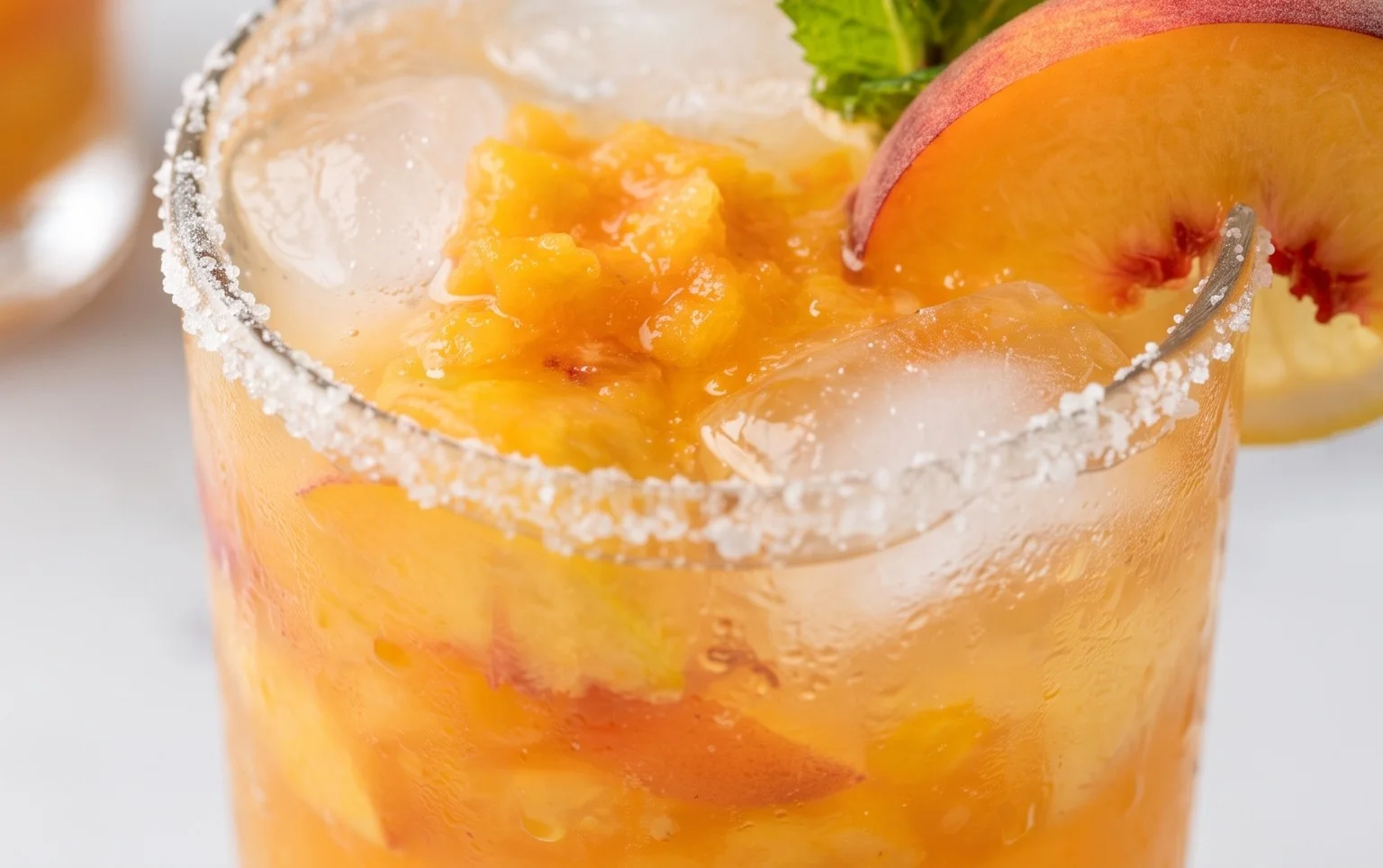 Refreshing Peach Lemonade