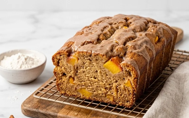 Spiced Peach Bread