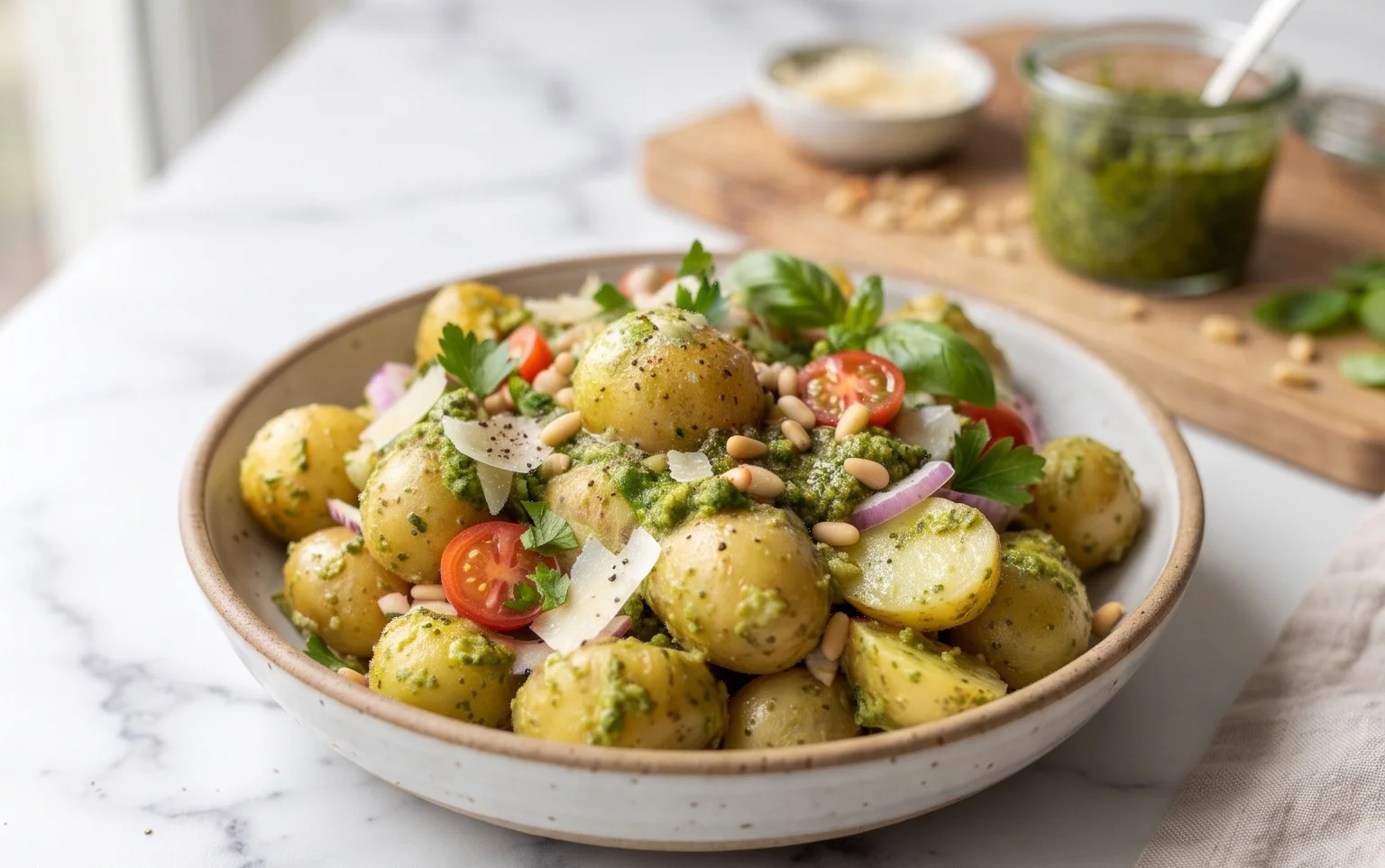 Pesto Potato Salad