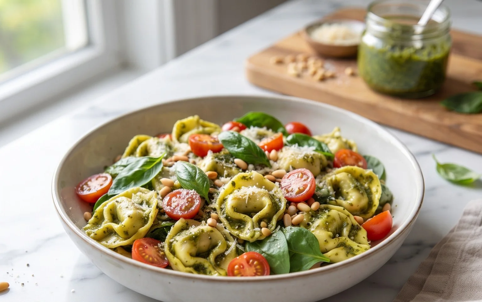 Pesto Tortellini