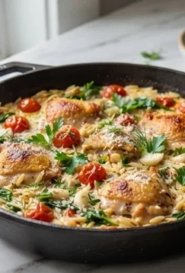 Chicken Orzo (30-Minutes, One-Pan)