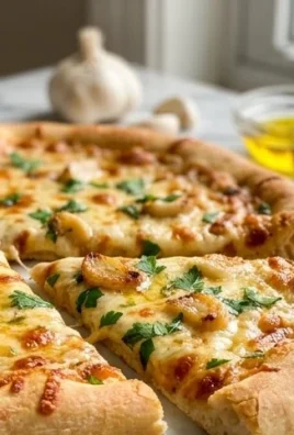buttery garlic pizza