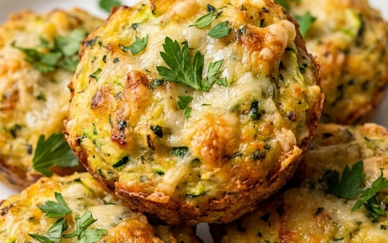 Zucchini Garlic Bites