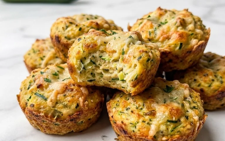 Zucchini Garlic Bites
