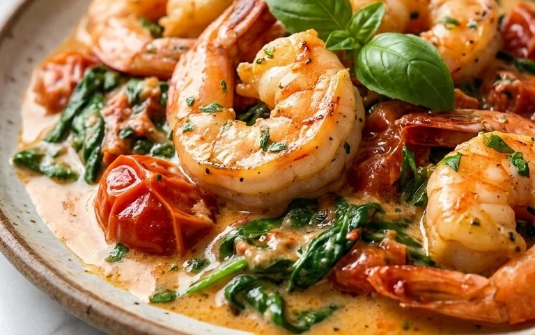 Tuscan Shrimp (One-Pan, 30-Minute Dinner)