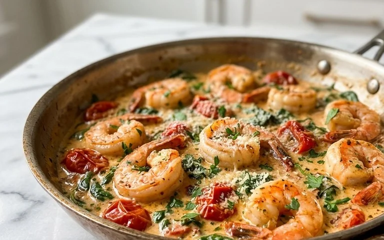 Tuscan Shrimp (One-Pan, 30-Minute Dinner)