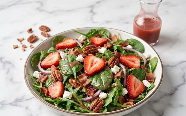 Strawberry Crunch Salad