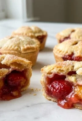 Strawberry Peach Pie Bites